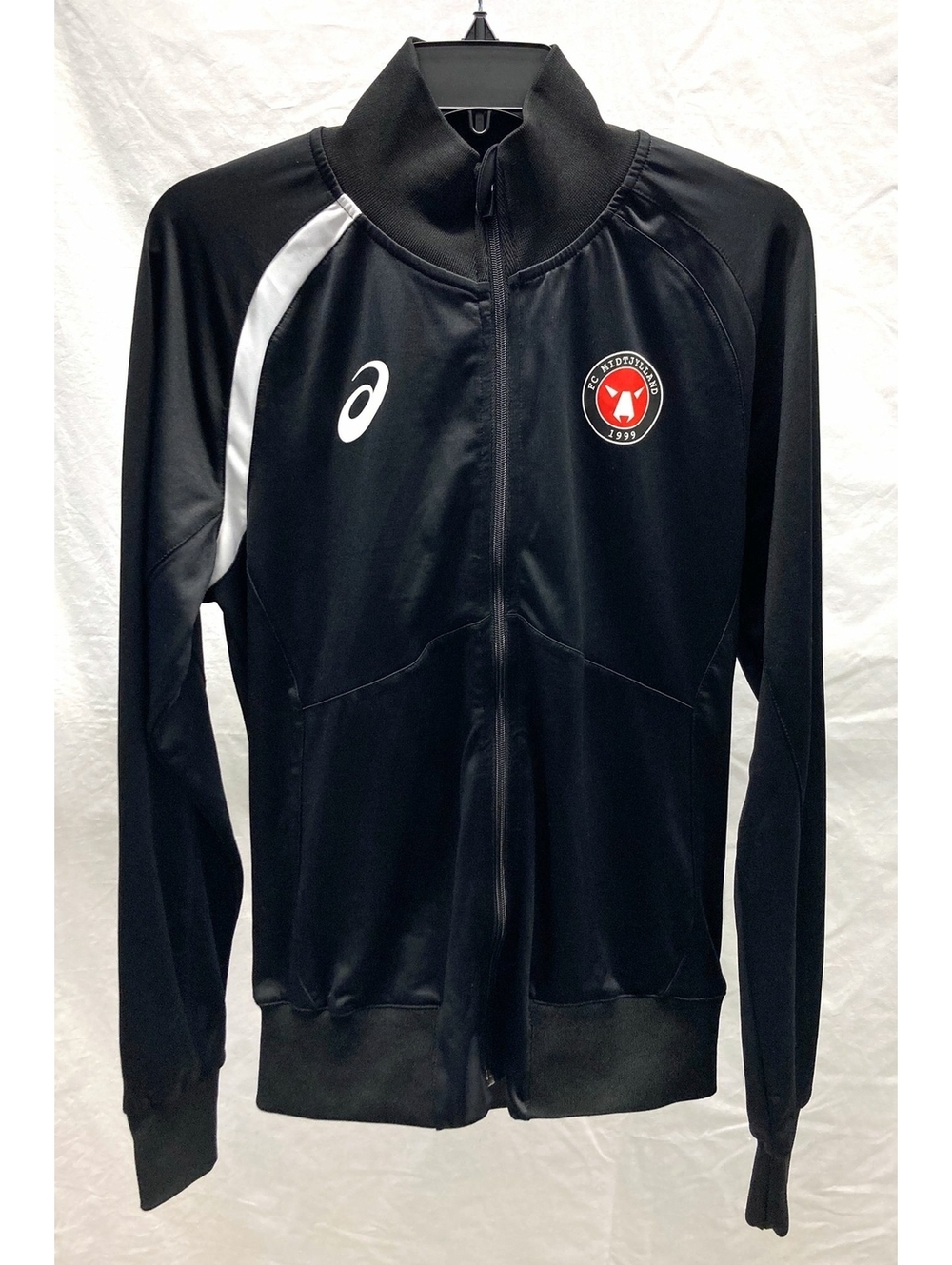 Asics FC Midtjylland Denmark Football Soccer Track Jacket Small